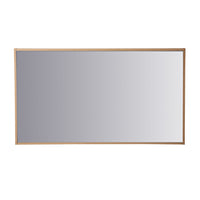 Milford Vanity Mirror Light Oak 1300mm