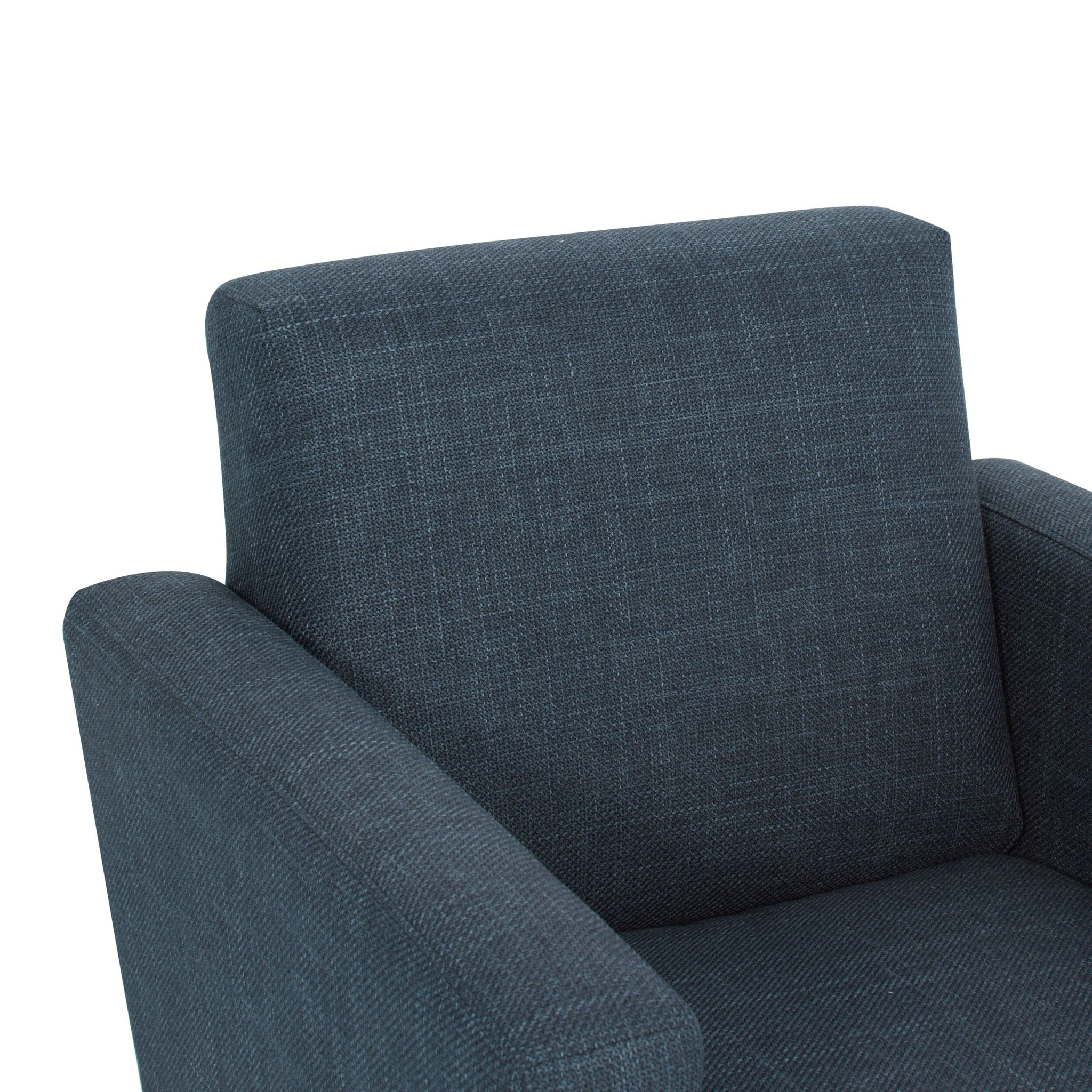 Frankie Armchair Steel Blue Weave