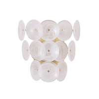 Sonny 3 Light Wall Light Cloudy Milk 38x38cm