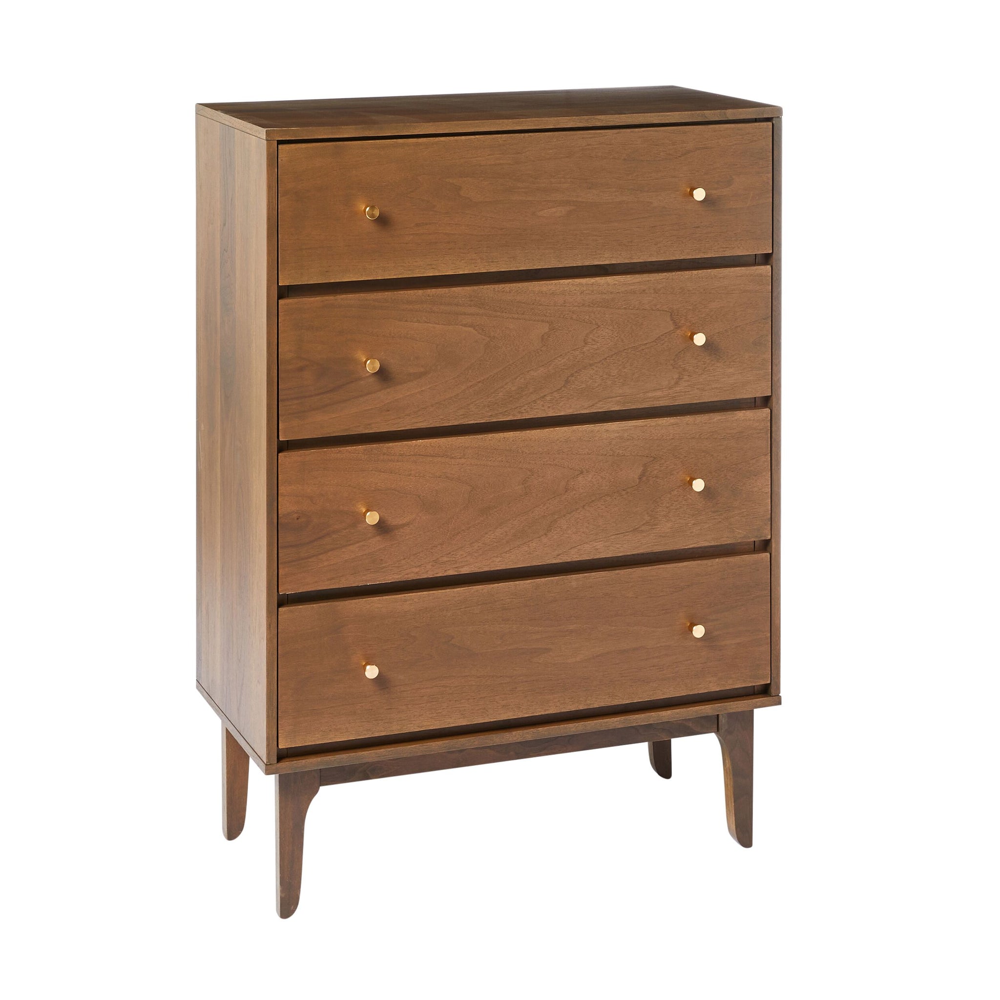 Vincent 4 Drawer Chest Walnut