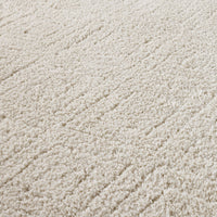 Plush Diamond Rug Cream 150x240cm