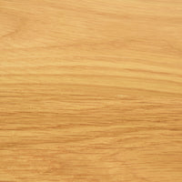 Avalon Large 2 Drawer Bedside Light Oak