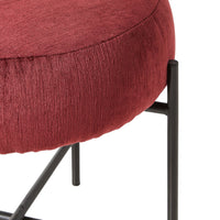 Mads Footstool Plum