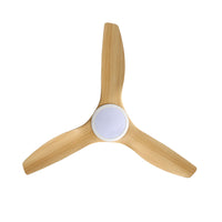 Harbour 132cm Indoor DC Fan - White with Natural ABS Blades