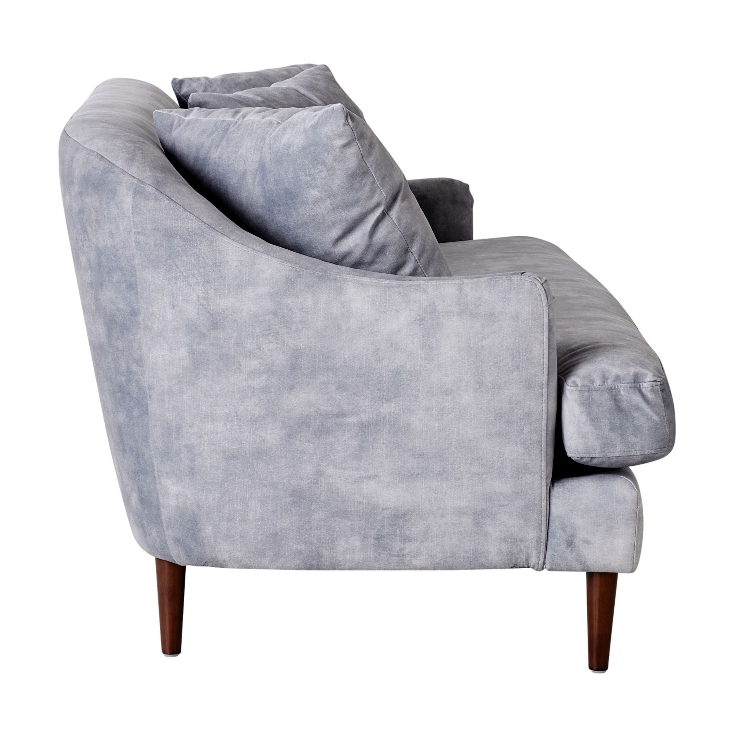 Julietta 4 Seater Sofa Haven Pewter