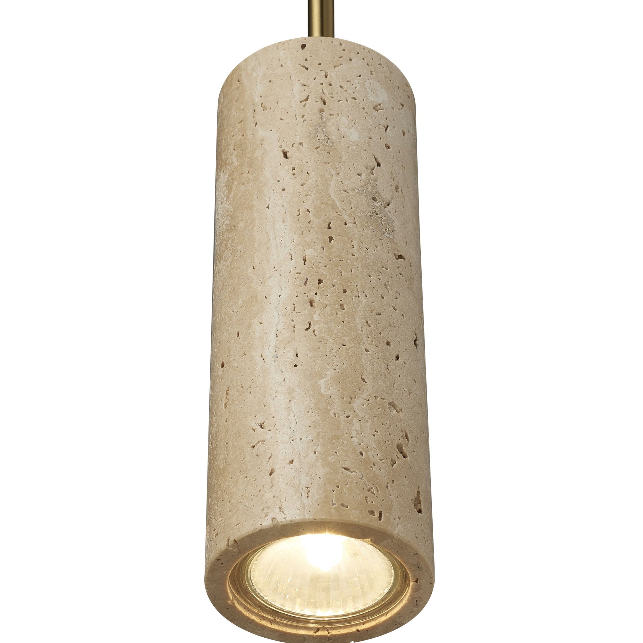 Marta Travertine Pendant 7x21cm