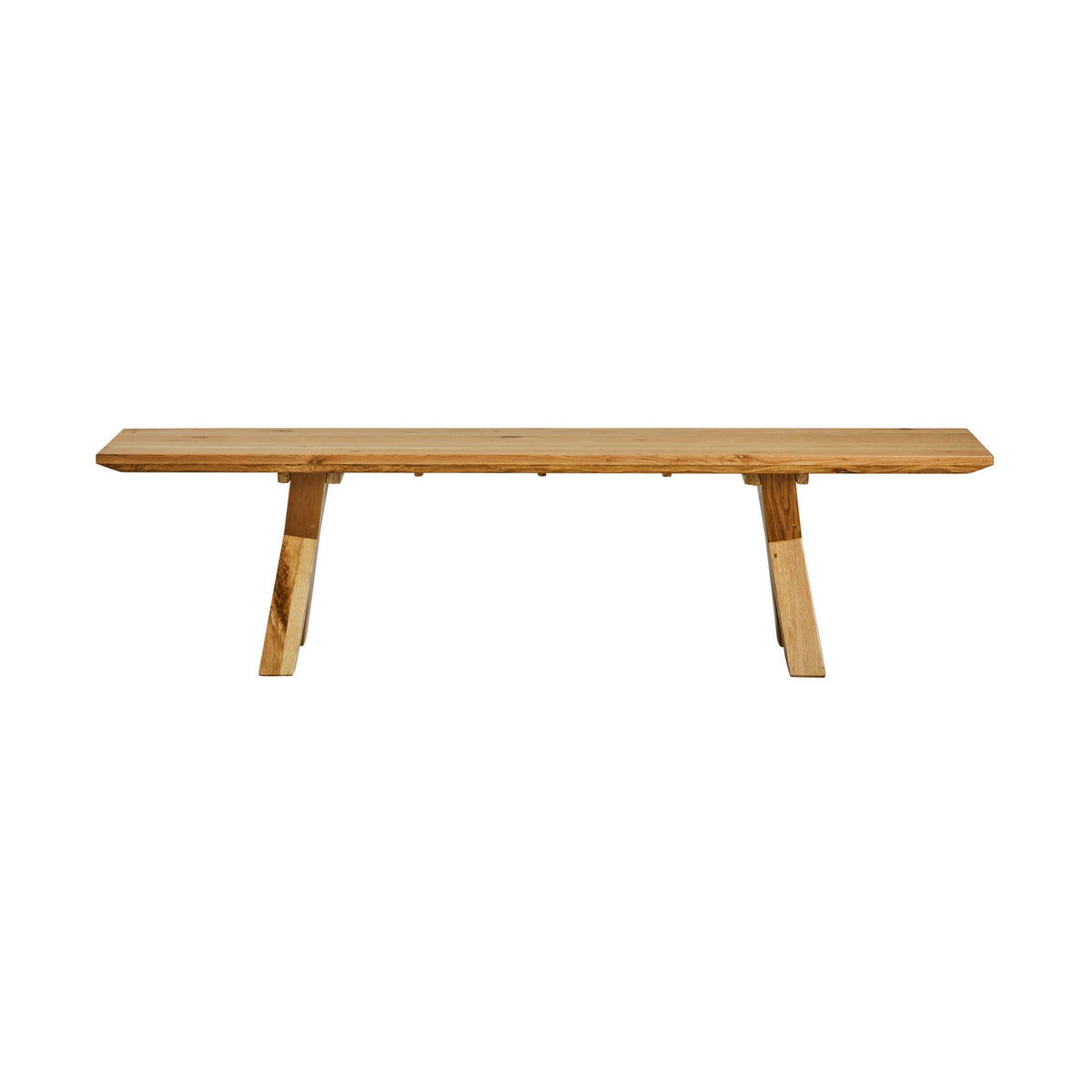Oakdale Cross Leg Dining Bench Seat - Image 1
