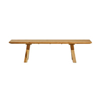 Oakdale Cross Leg Dining Bench Seat