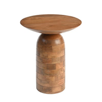 Fen Round Side Table Natural 50 x 60 x 50cm