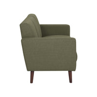 Frankie 3 Seater Sofa Olive Green Weave