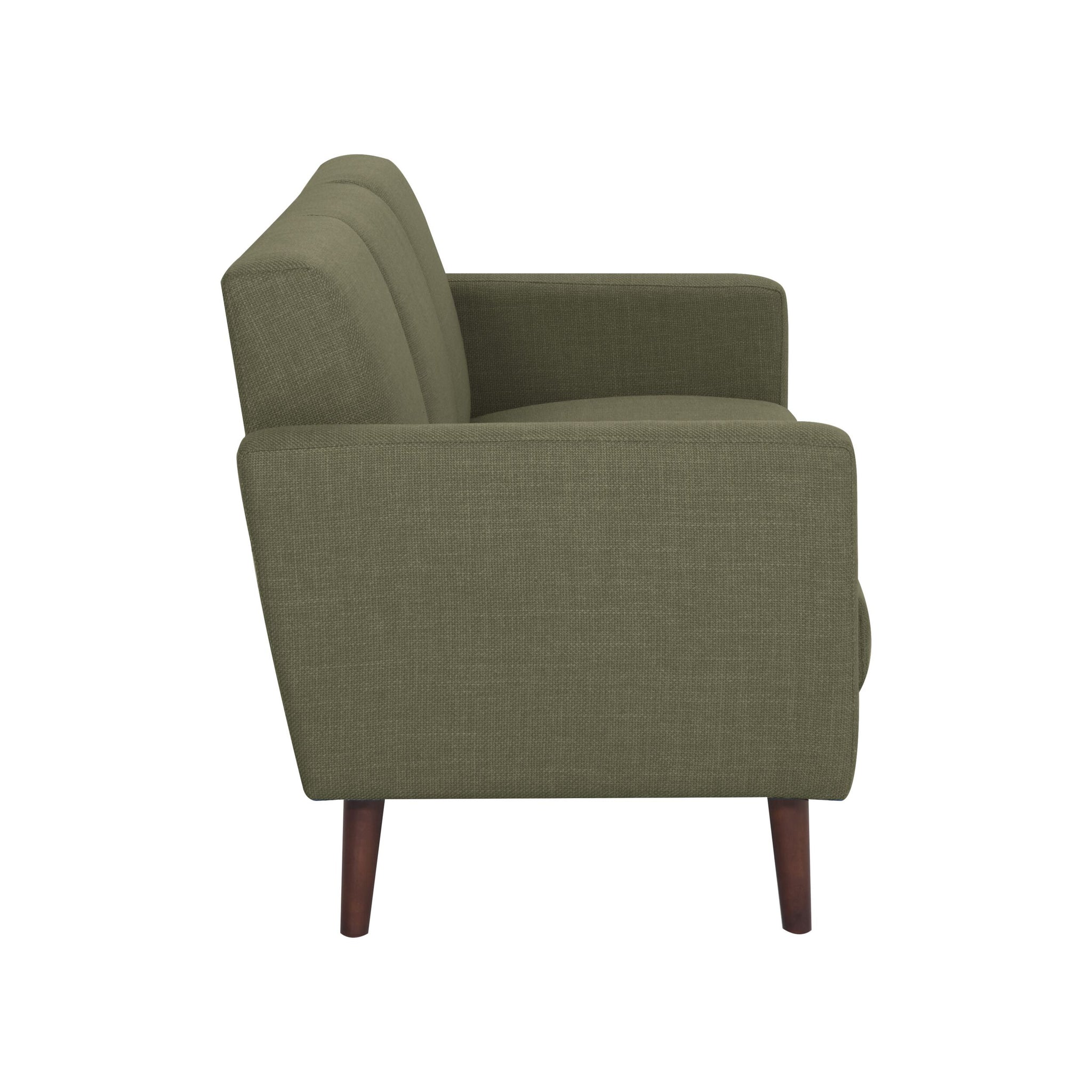 Frankie 3 Seater Sofa Olive Green Weave