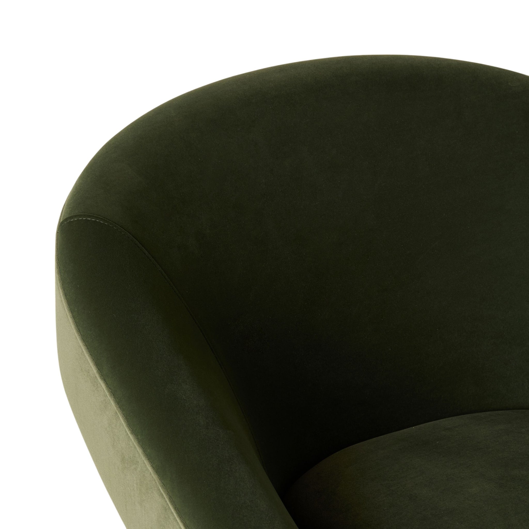 Luka Occasional Chair Velvet Eucalyptus Green