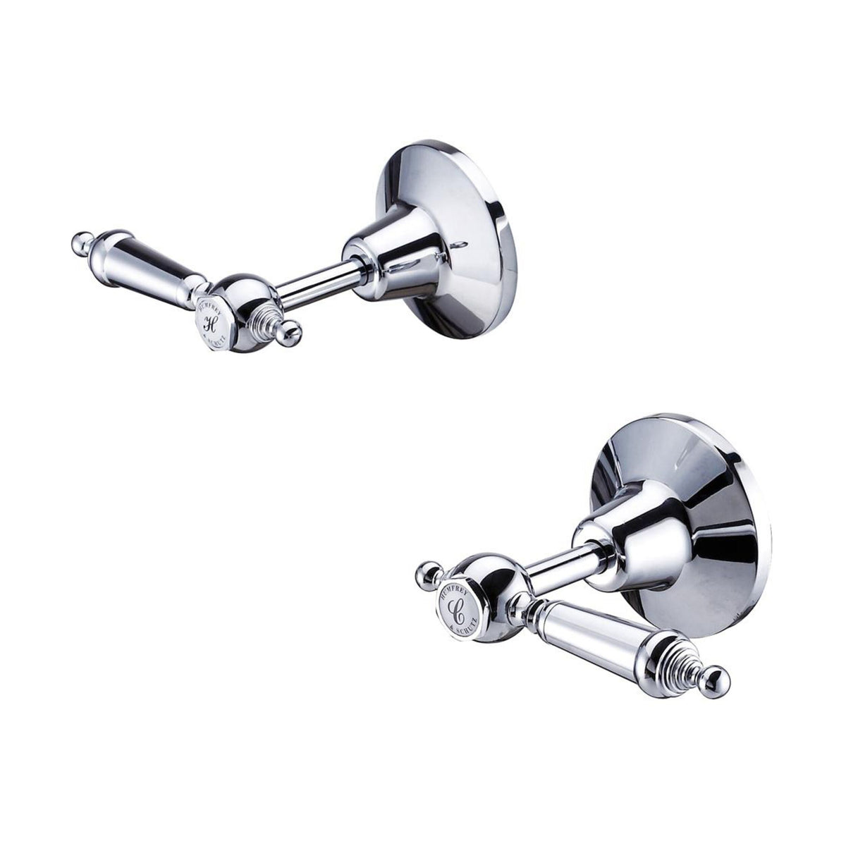 Oxford/Rochelle Lever Wall Mount Top Assembly Chrome (Taps only)