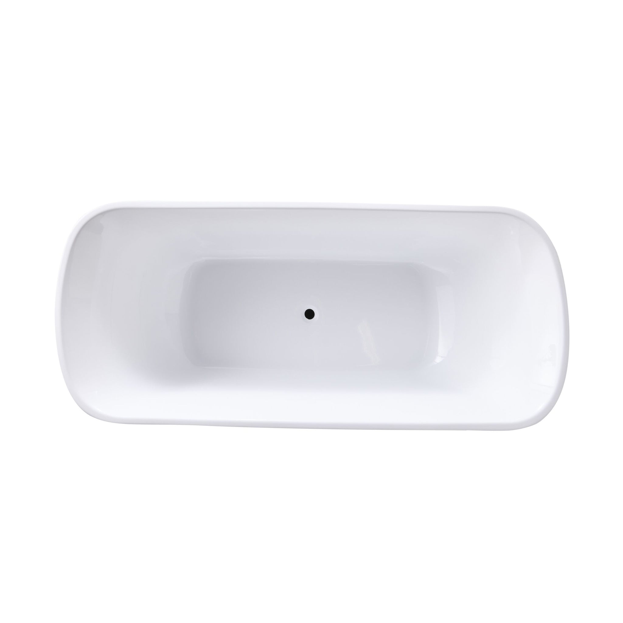 Messina Bath 1700mm Matte Black