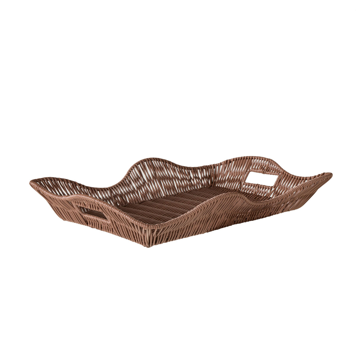 Sidney Woven Tray Clay