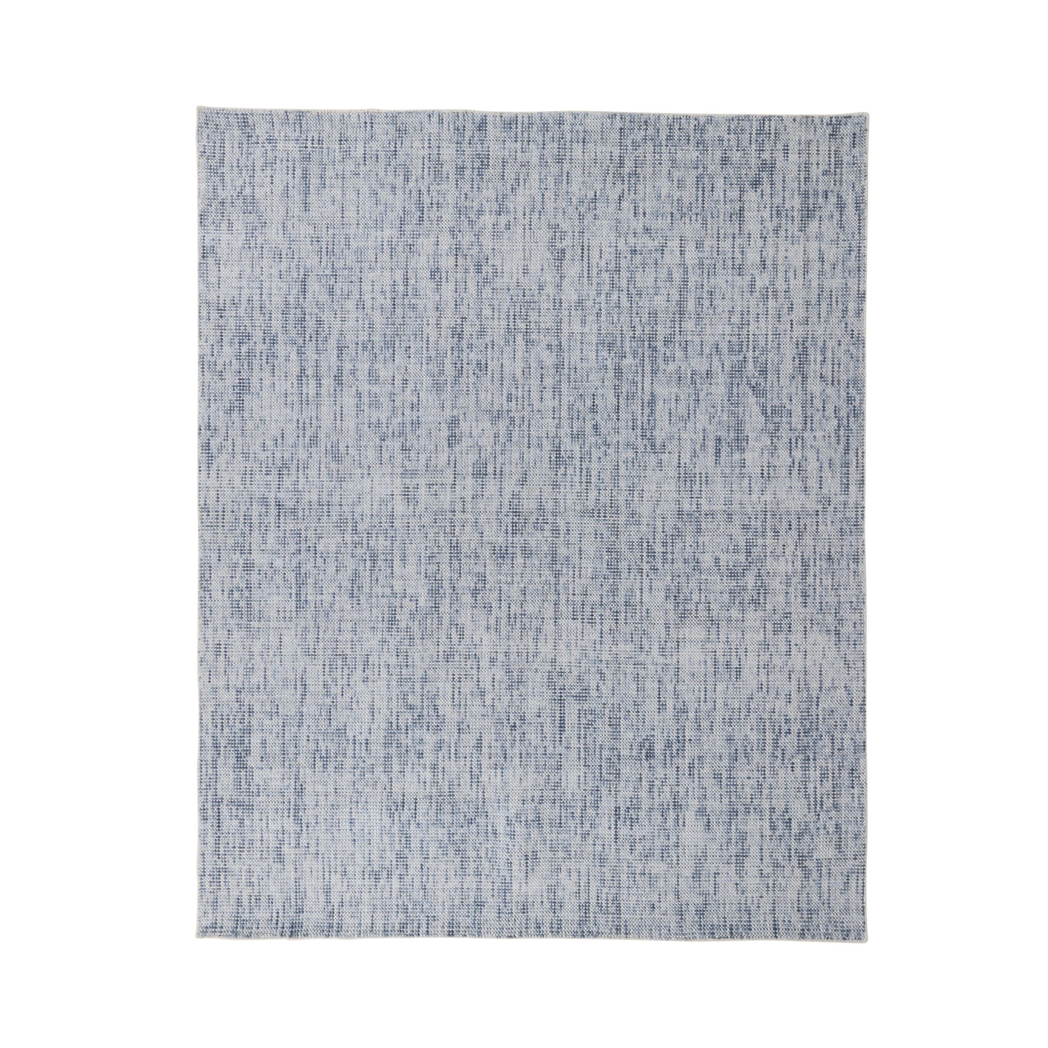 Santos Handloom Blue NZ Wool Rug 240x300cm