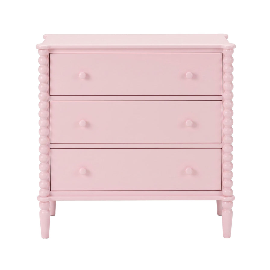 pink 3 drawer dresser Pink Pastel 'Pearl Blush' 3-Drawer Dresser