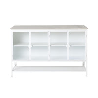 Nero Kitchen Island Bench White 150cm