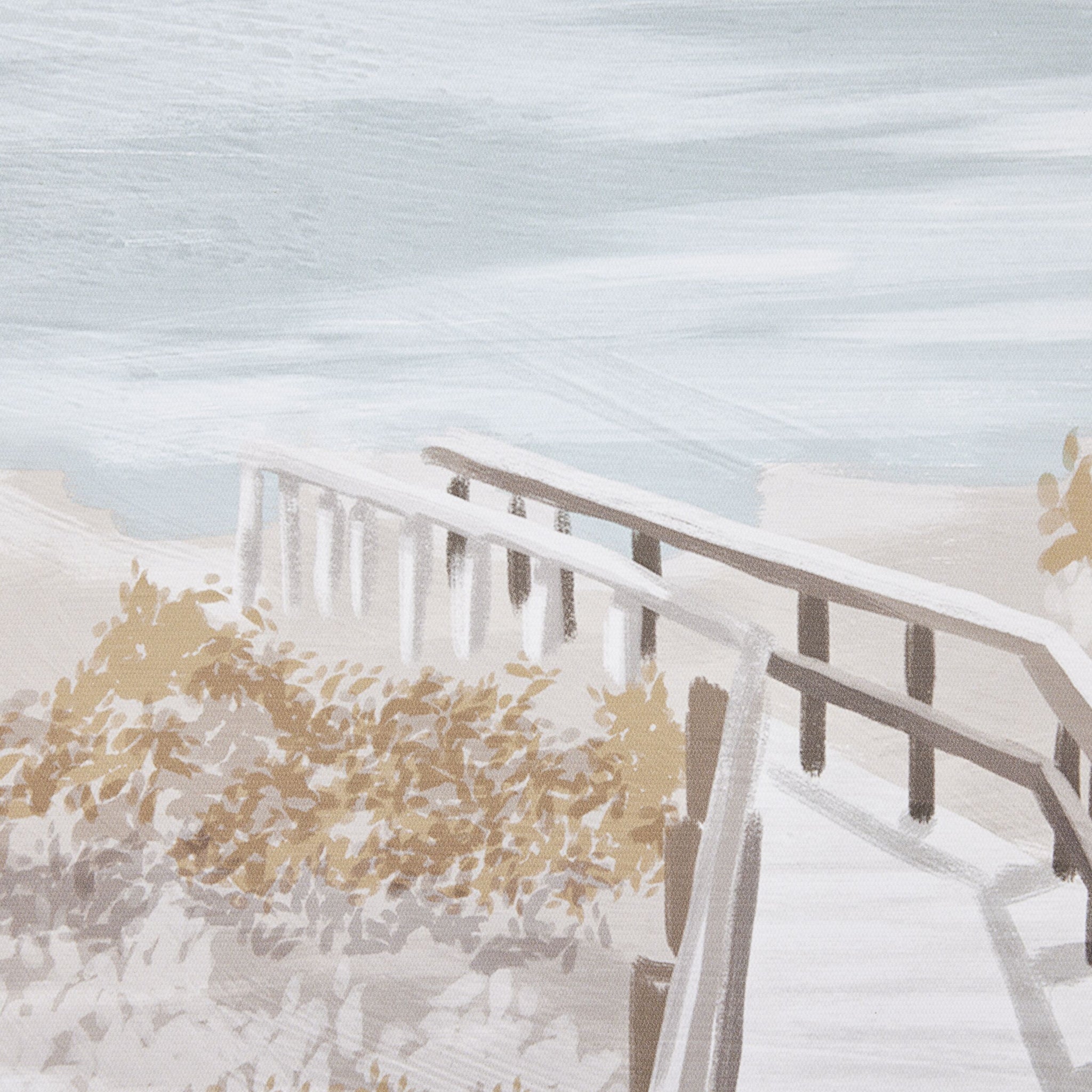 Boardwalk To The Beach Canvas Print 80x120cm