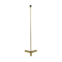 Rowan Matt Brass Metal Floor Lamp Base 29x29x117cm