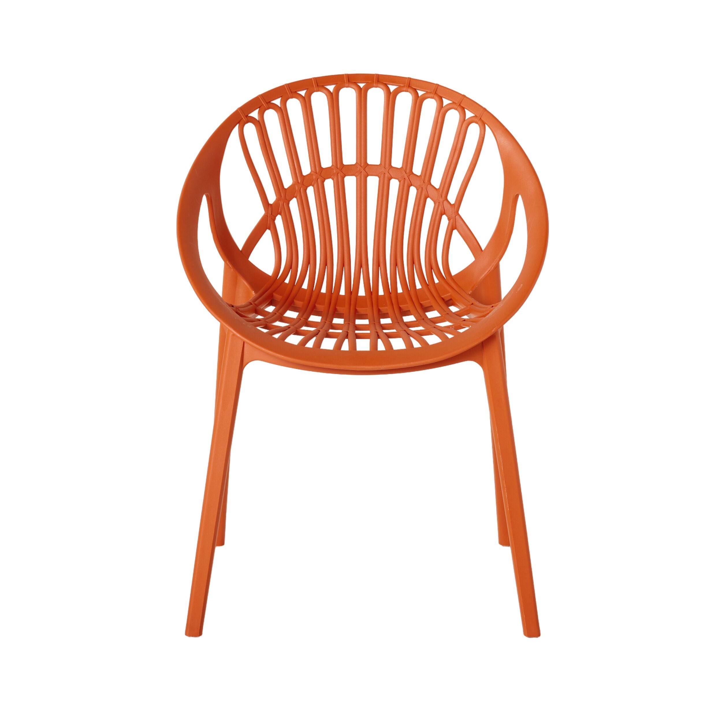 Boheme Dining Chair Burnt Orange