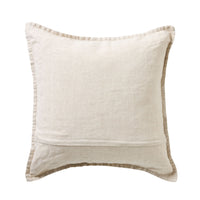 Hamptons French Linen Cushion Natural 50x50cm
