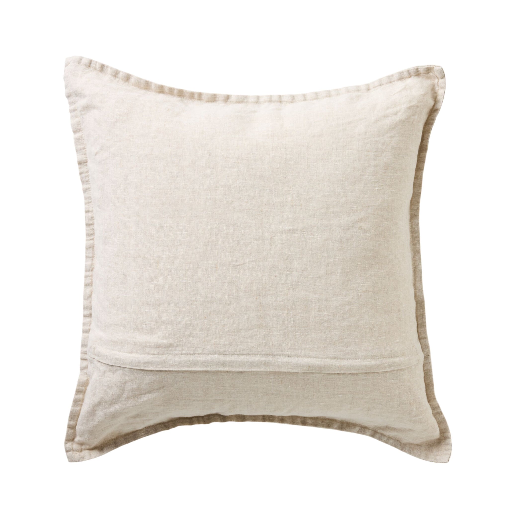Hamptons French Linen Cushion Natural 50x50cm