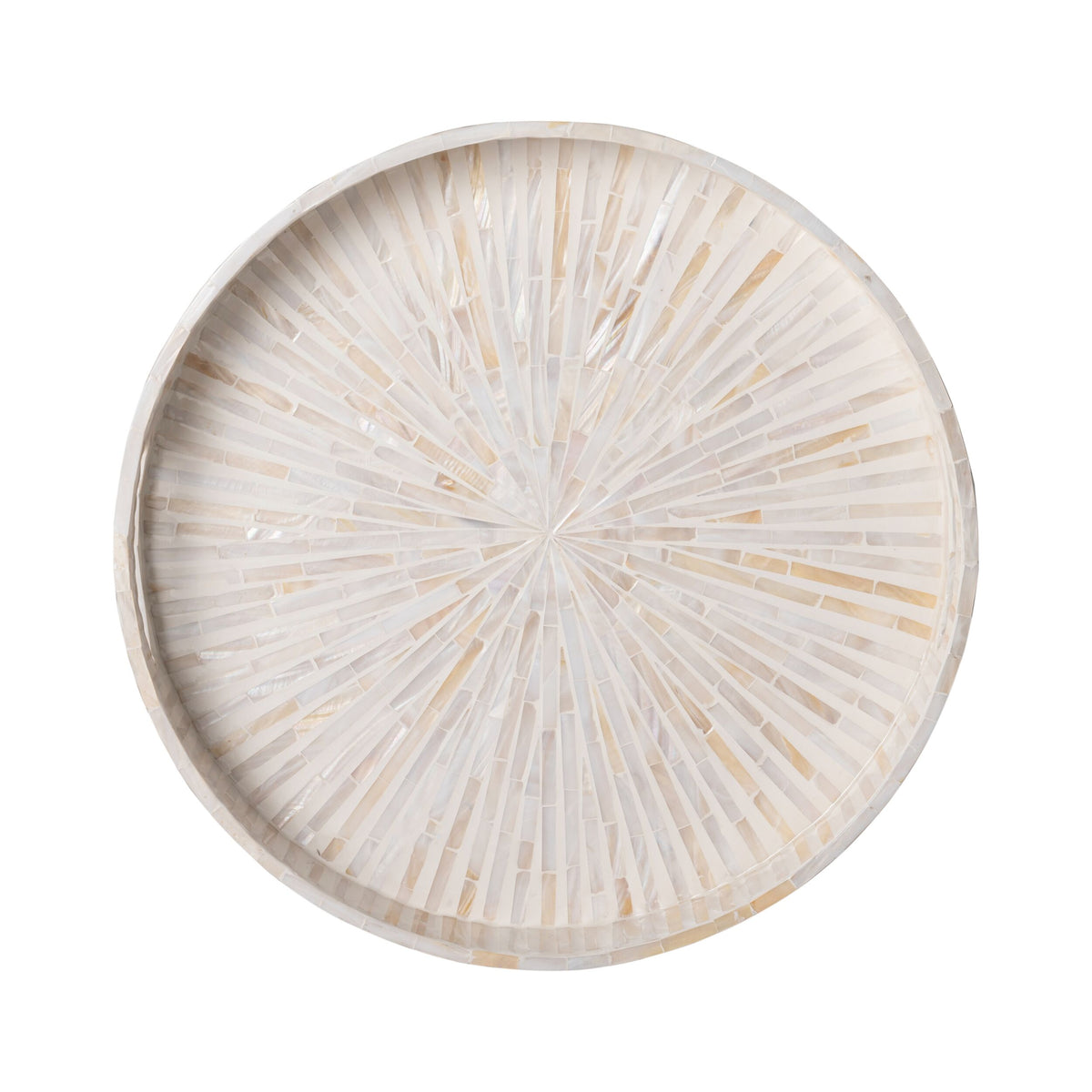 Samal Capiz Round Tray