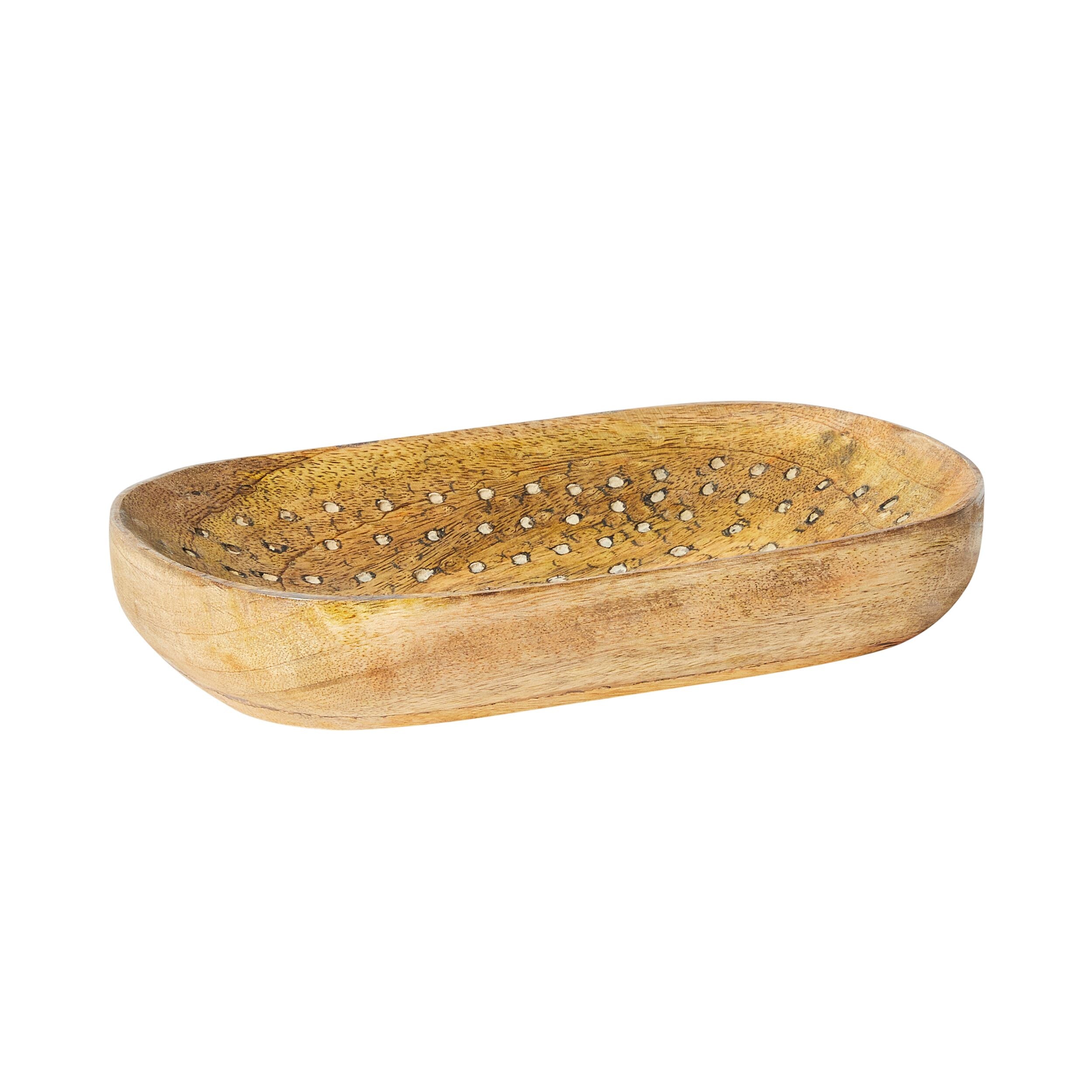 Parvani Black Dotted Bowl 26x15.5cm