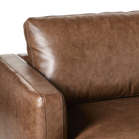 Harrison 3 Seater Leather Sofa Dakota Mocha