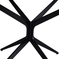 Nexa Glass Round Dining Table 120cm