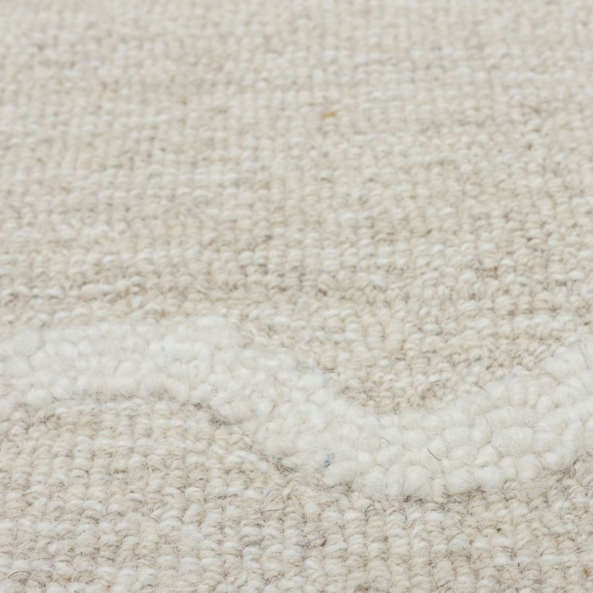 Bromby Scalloped Wool Runner 80x300cm