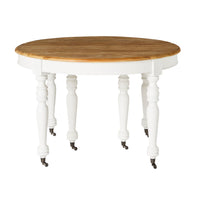 Annalise Extension Dining Table White