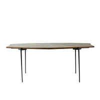 Surfy Inlay Dining Table 200x90x78cm