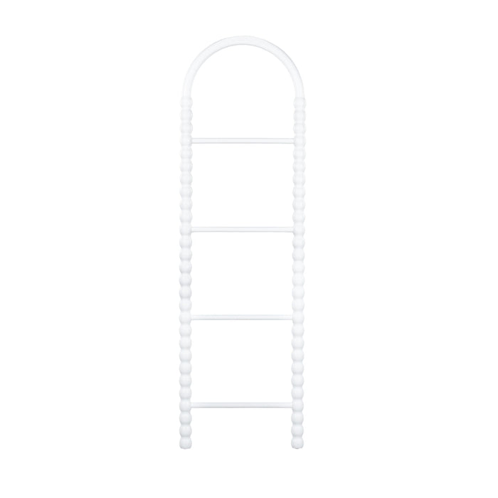 Orla Bobbin Towel Ladder White