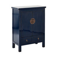 Sansha 2 Door & 2 Drawer Sideboard Ink blue