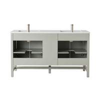 Liam Double Vanity Evergreen Fog 1550mm