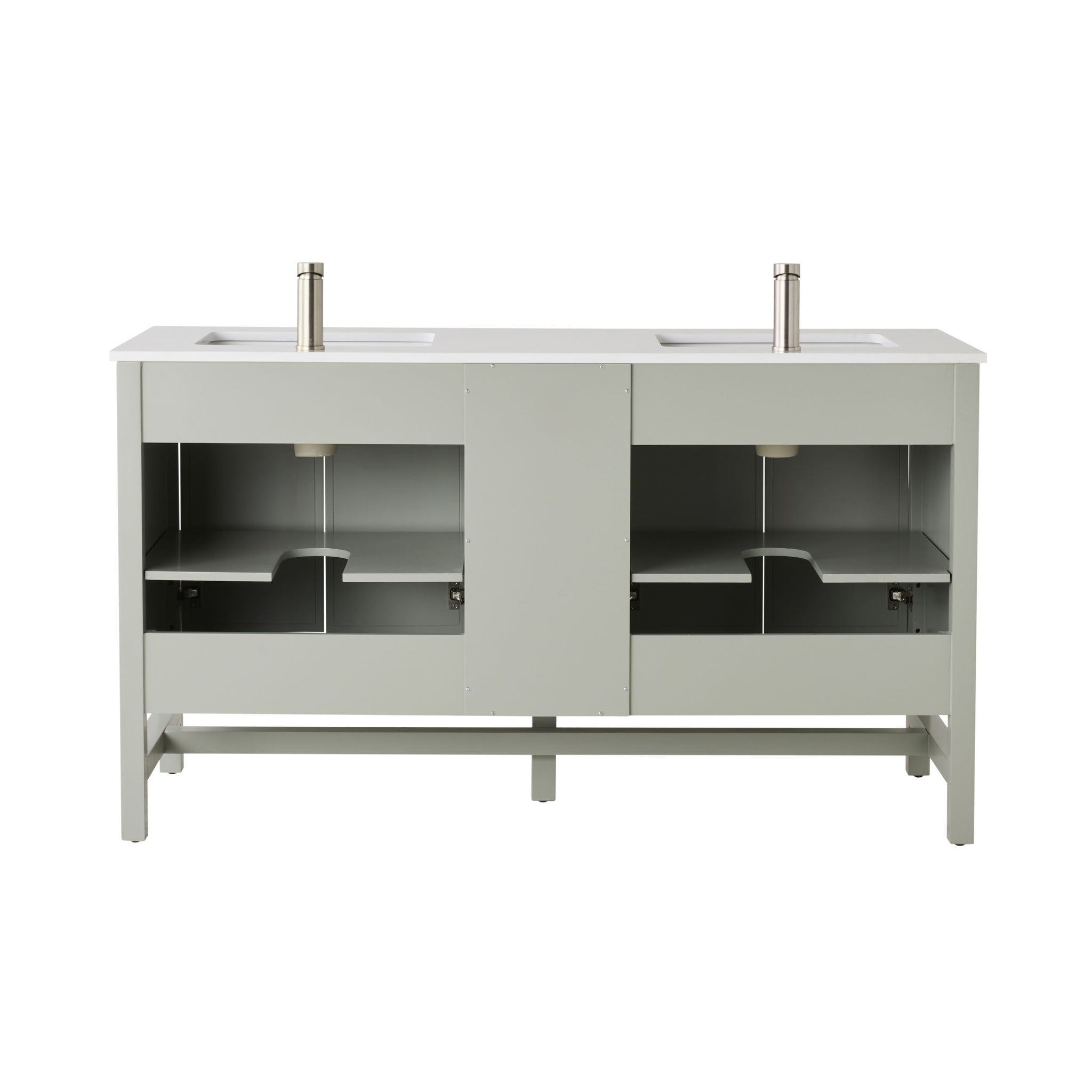 Liam Double Vanity Evergreen Fog 1550mm