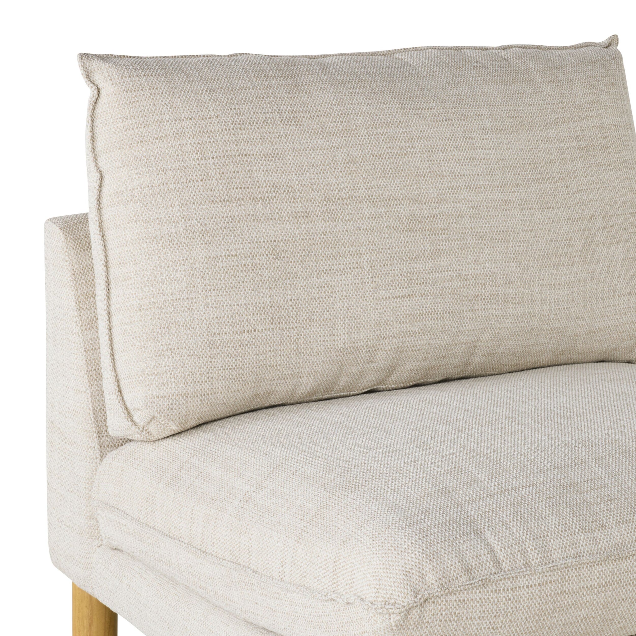 Whitehaven Armless Modular Chair Eden Natural