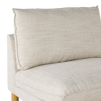 Whitehaven Armless Modular Chair Eden Natural