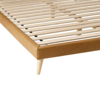Harlem Leather Queen Bed