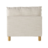 Whitehaven Armless Modular Chair Eden Natural