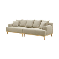 James 4 Seater Sofa Fossil