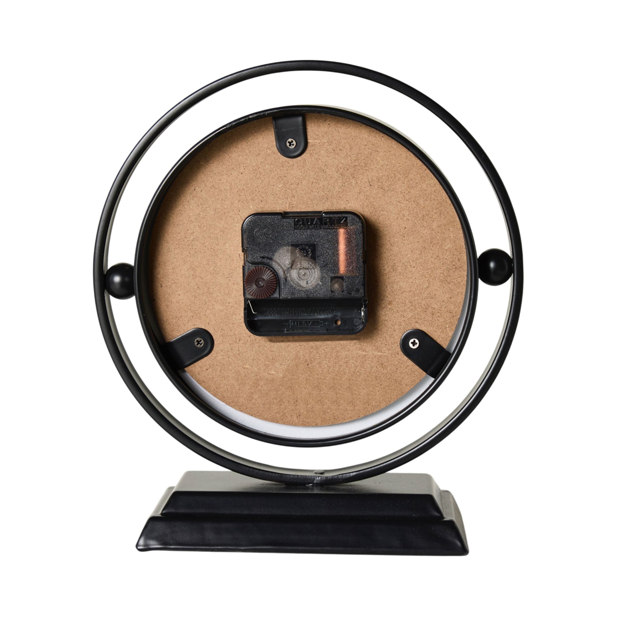 Iron Sphere Mantel Clock 20x8x22.5cm