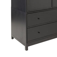 Avalon 2 Drawer Wardrobe Black