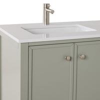 Liam Single Vanity Evergreen Fog 940mm