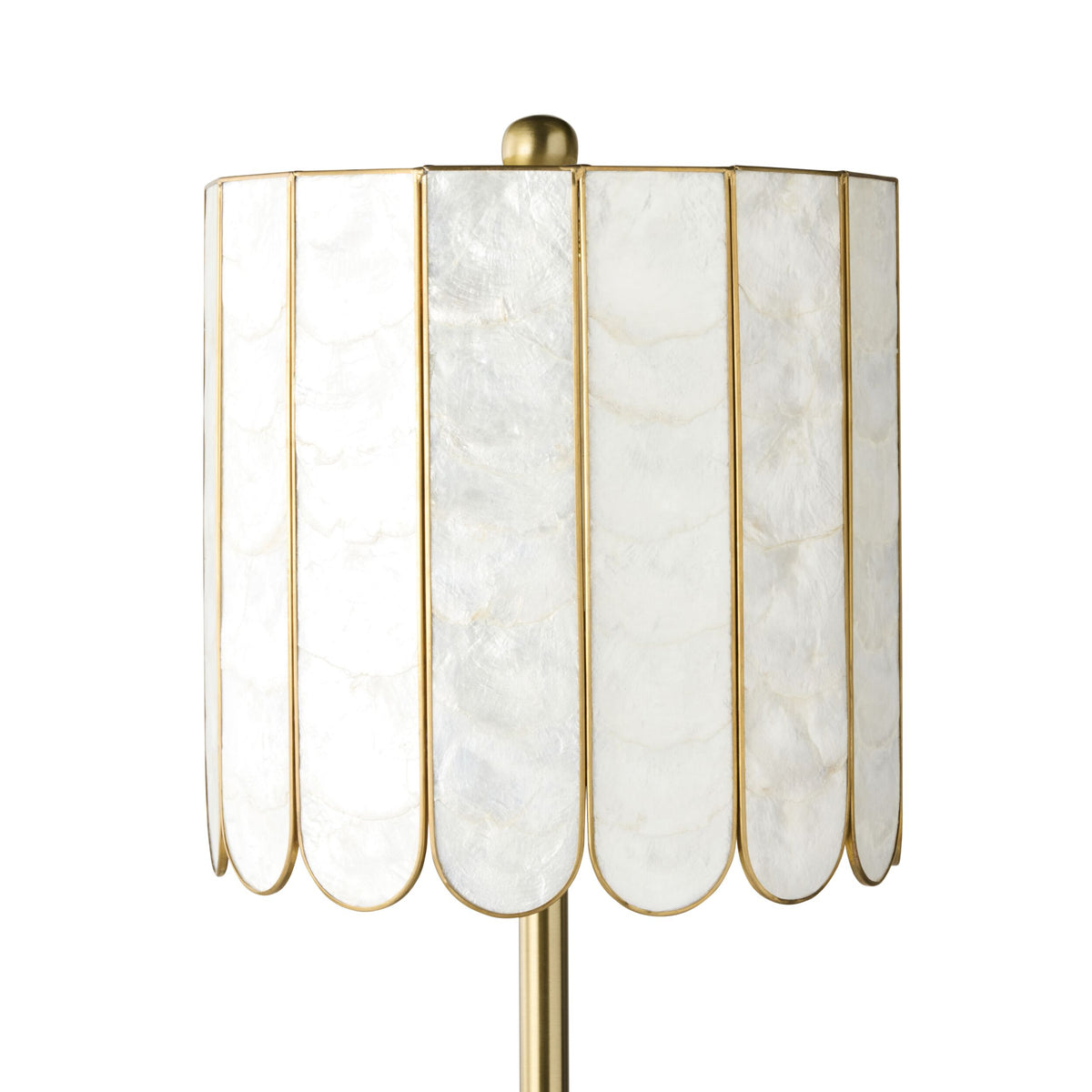 Chantelle Capiz Table Lamp 72cm