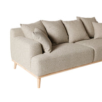 James 3 Seater Sofa Fossil