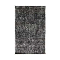 Hand Tufted Loop Pile Charcoal Woolen Rug 150x240cm