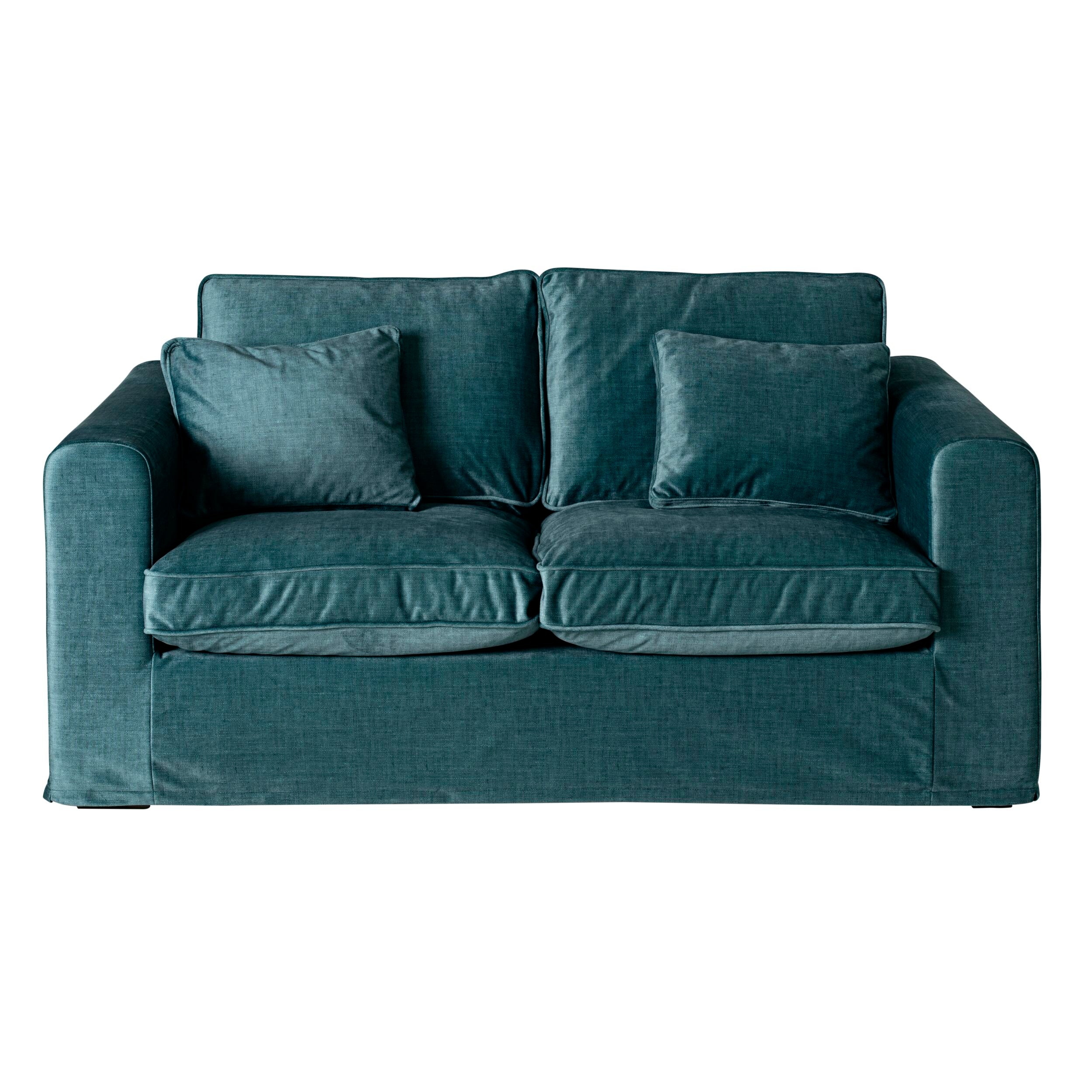 Huxley 2.5 Seater Luxe Velvet Sofa Emerald Green Custom C-003